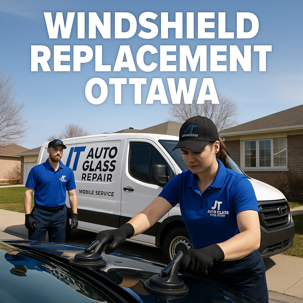 Windshield Replacement in Ottawa by Jt Auto Glass